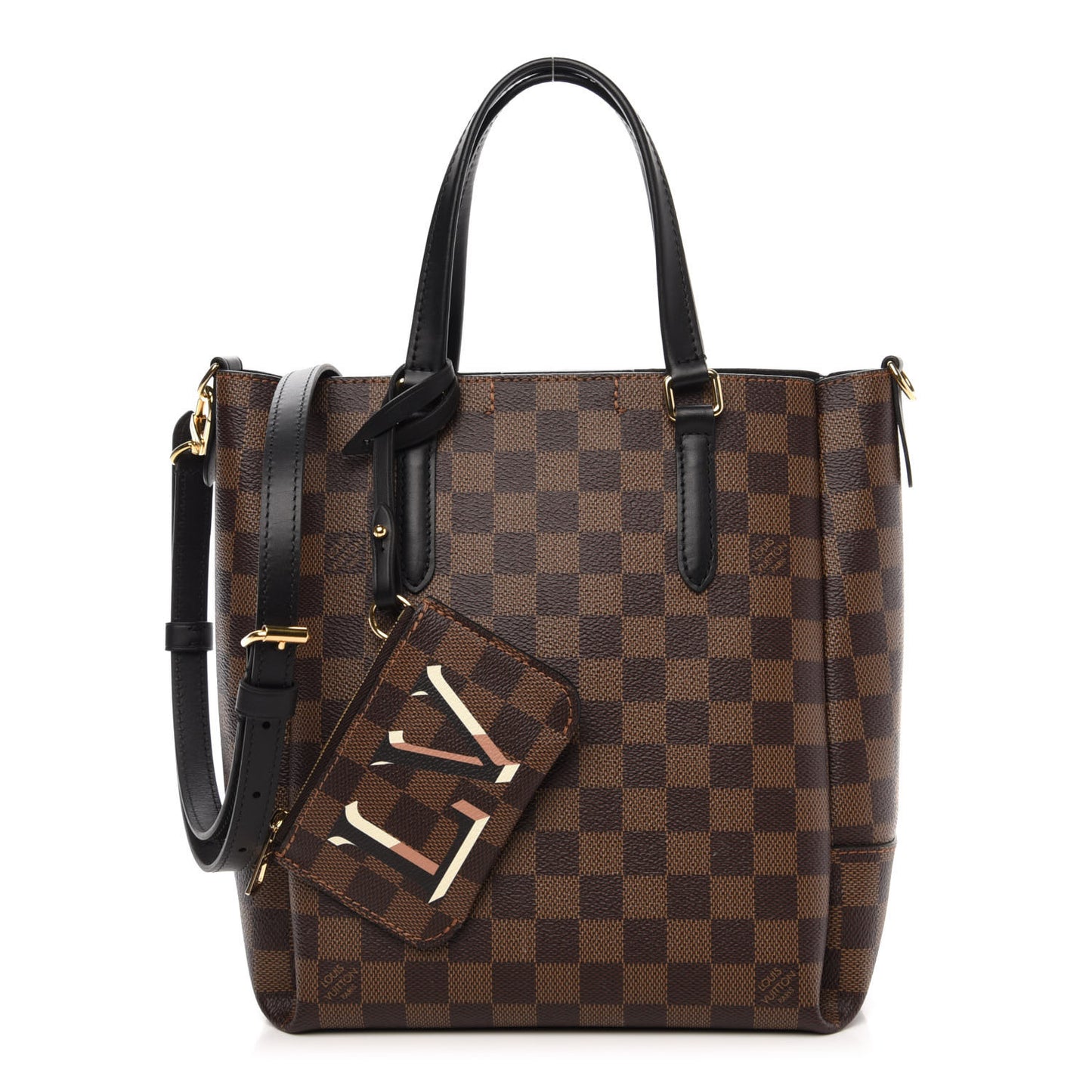 Damier Ebene Belmont PM Black