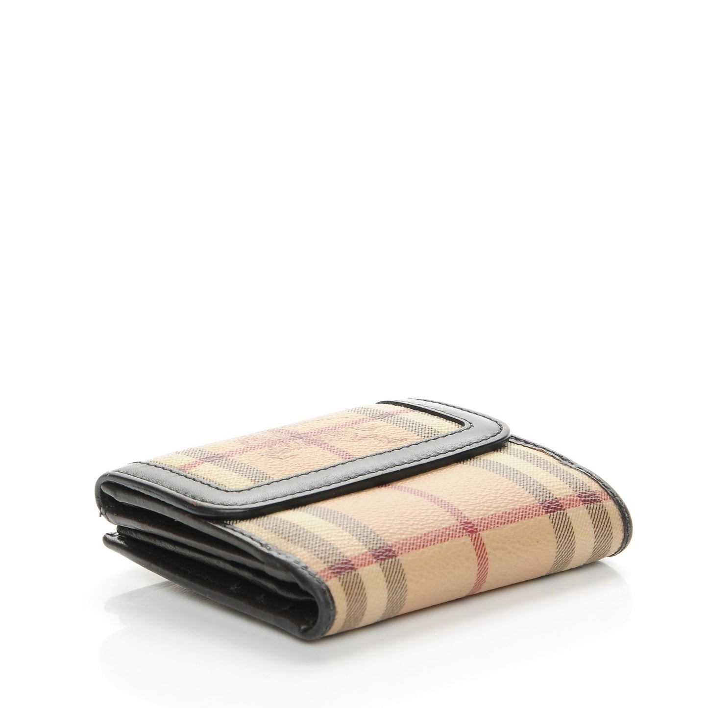 Haymarket Check Compact Wallet Chocolate