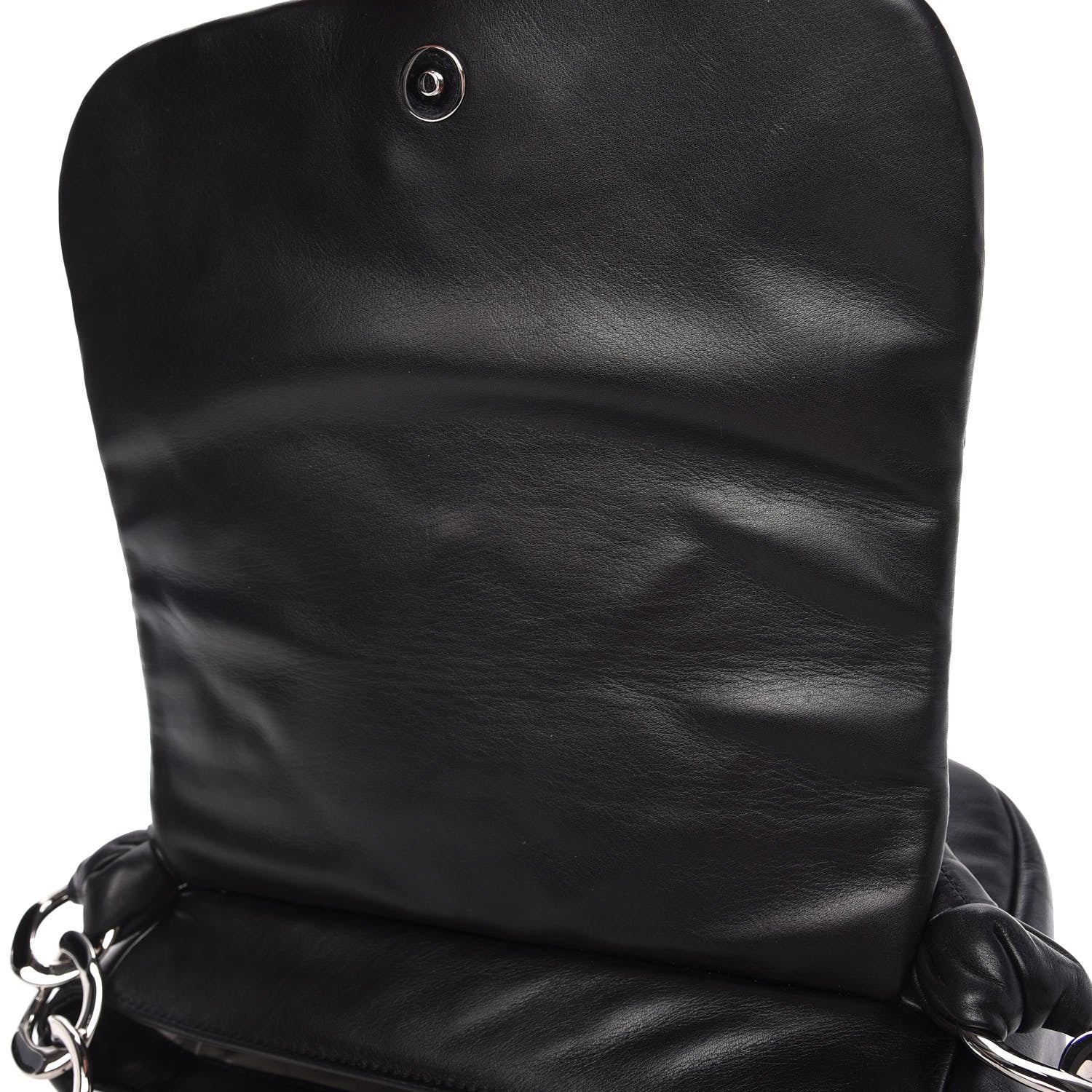 Chanel Lambskin Quilted Flap Bag Black 12 of 13