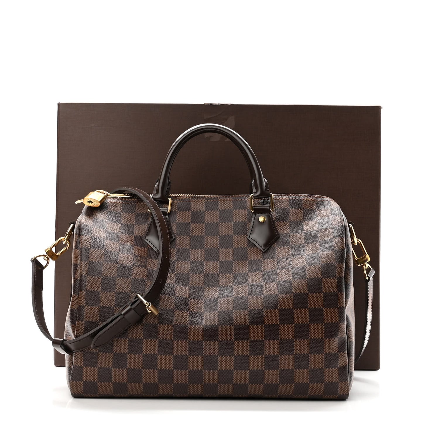 Damier Ebene Speedy Bandouliere 30