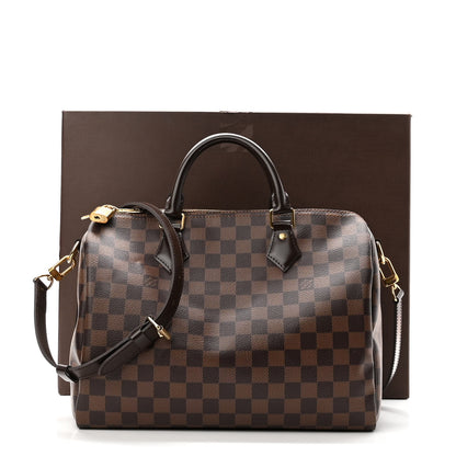 Louis Vuitton Damier Ebene Speedy Bandouliere 30 11 of 11