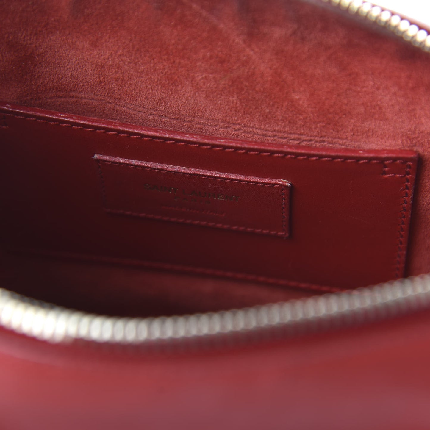 Calfskin Classic Baby Duffle Red