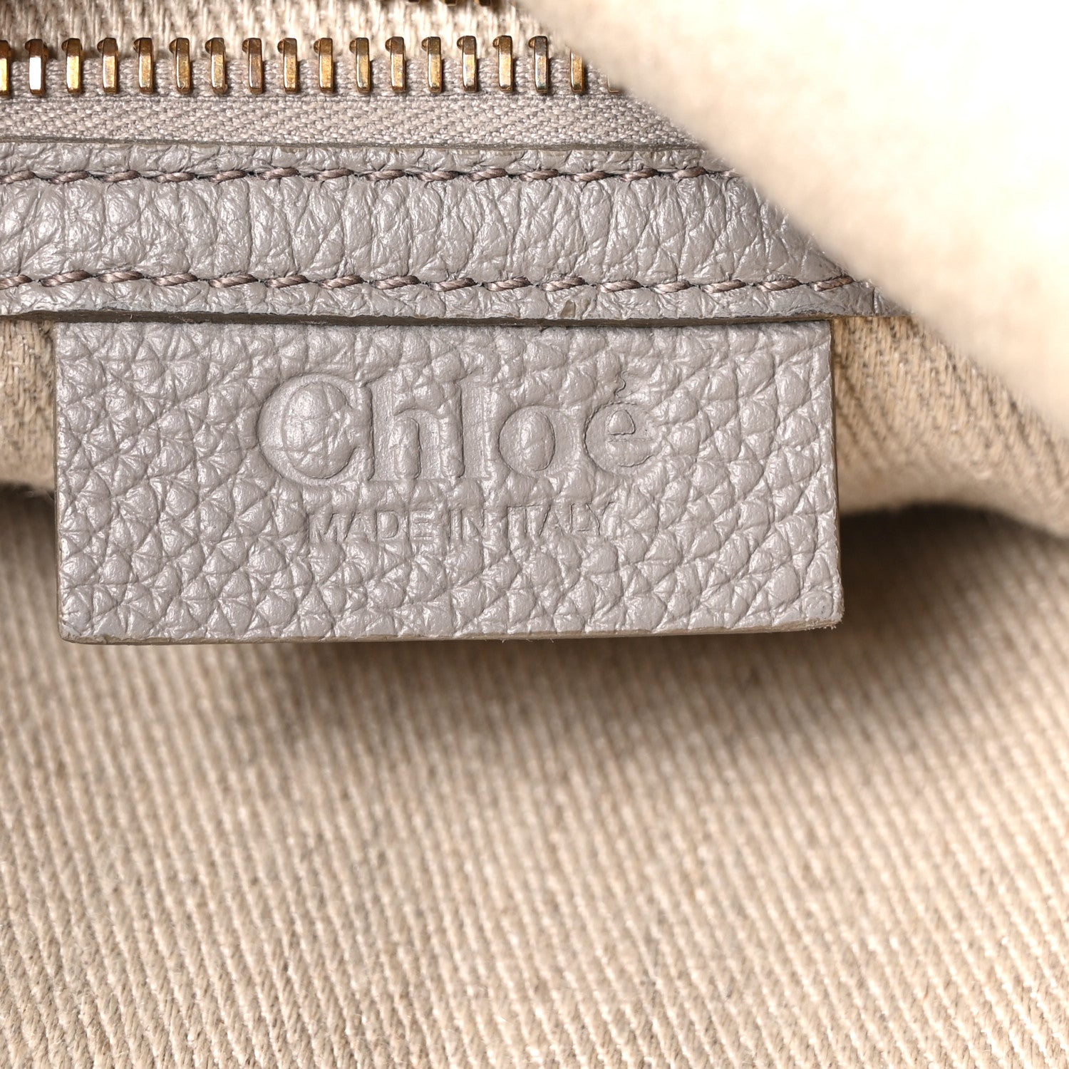 Chloe Calfskin Medium Marcie Satchel Cashmere Grey 6 of 10