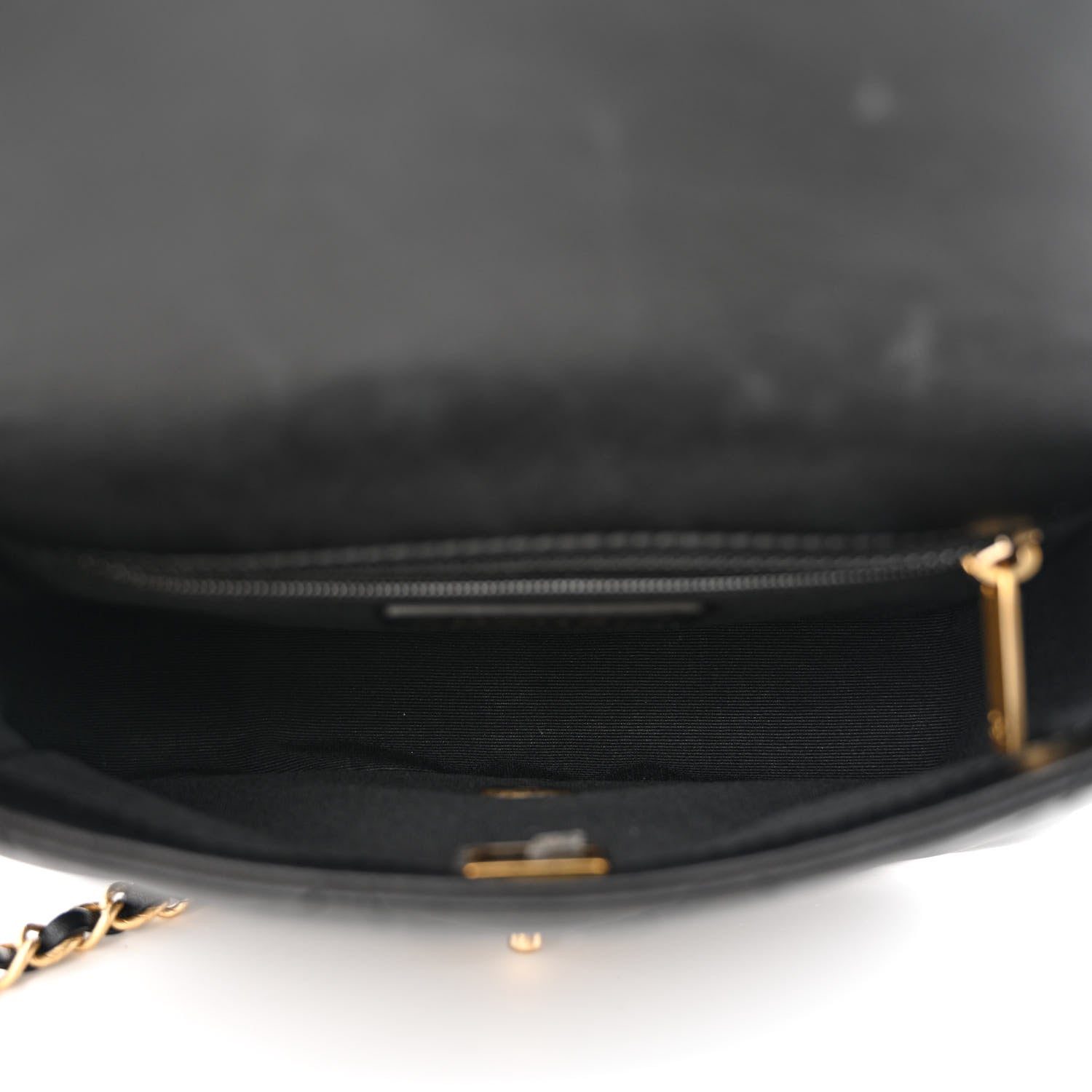 Chanel Lambskin Quilted CC Small Dynasty Flap Black 5 of 12