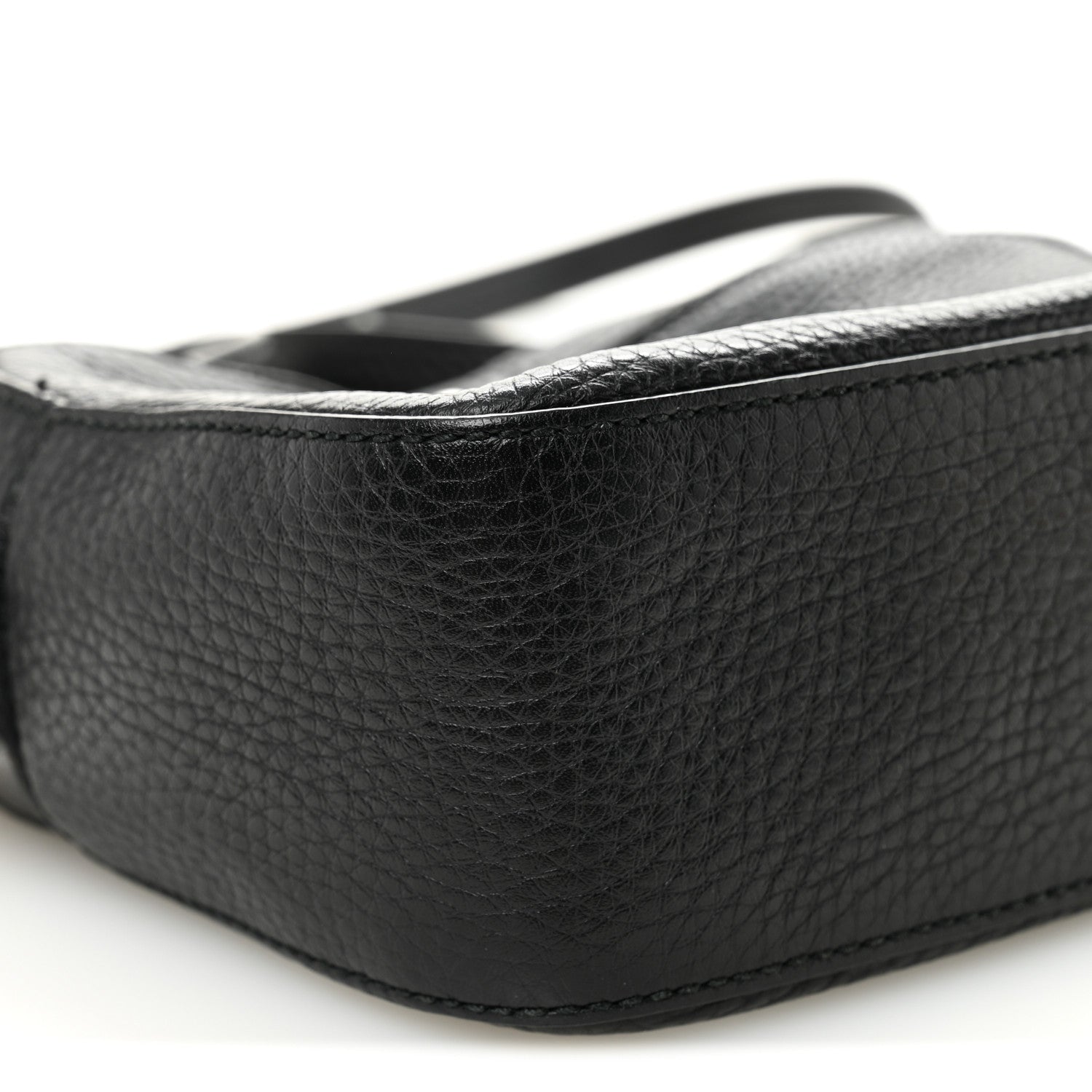 Gucci Pebbled Calfskin Studded Small Soho Disco Bag Black 10 of 12
