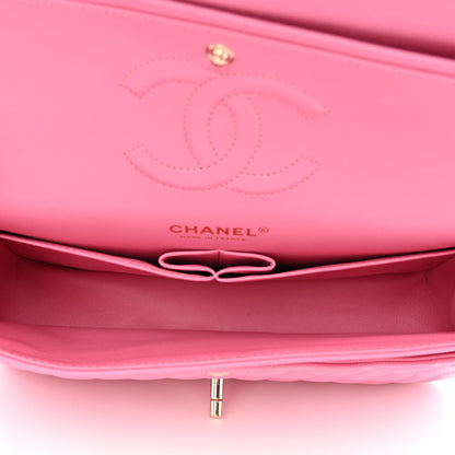 Chanel Caviar Quilted Medium Double Flap Pink 5 of 10