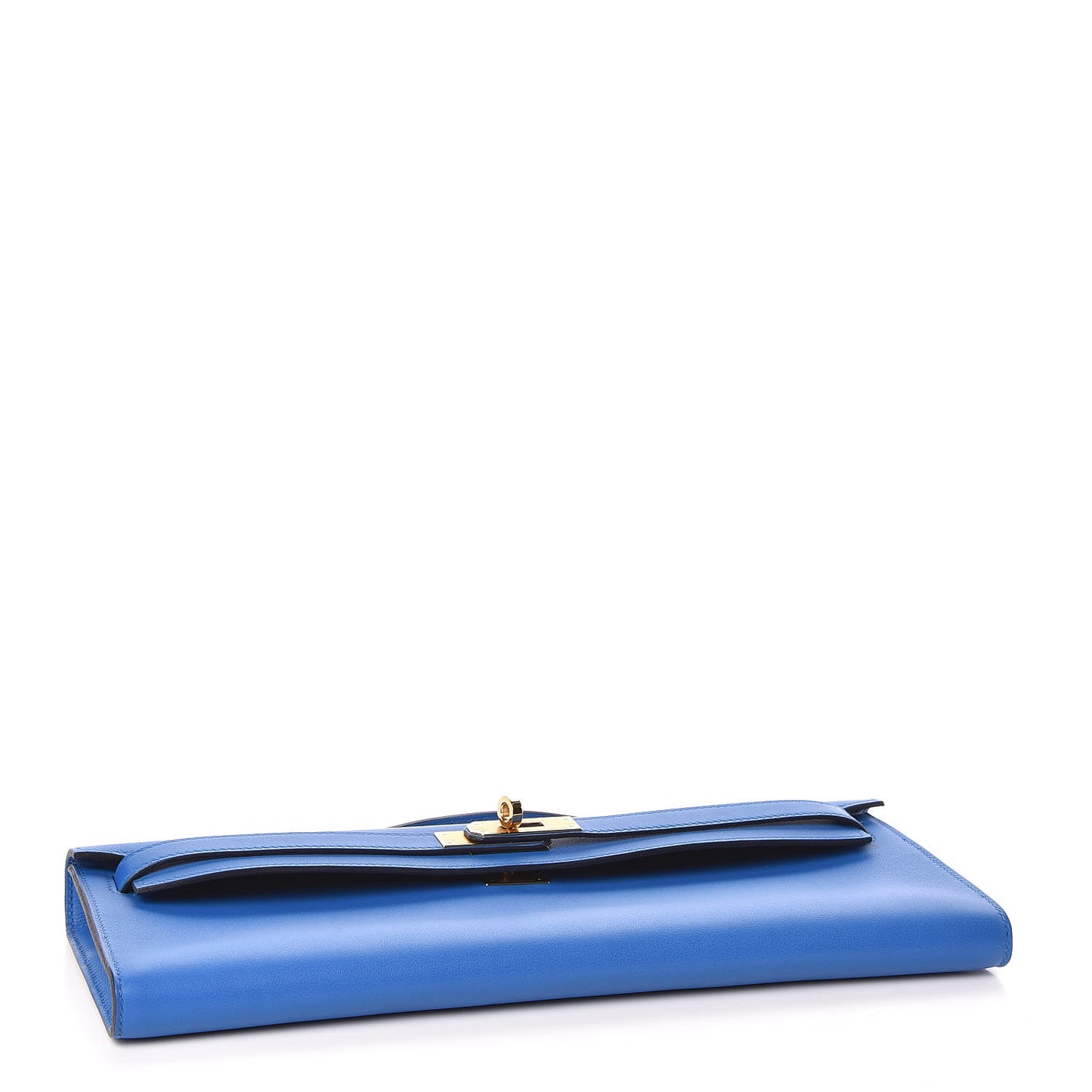 Swift Kelly Cut Clutch Pochette Bleu Zanzibar