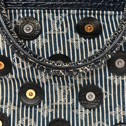 Louis Vuitton Denim Stripes Polka Dot Corsaire Navy 13 of 15