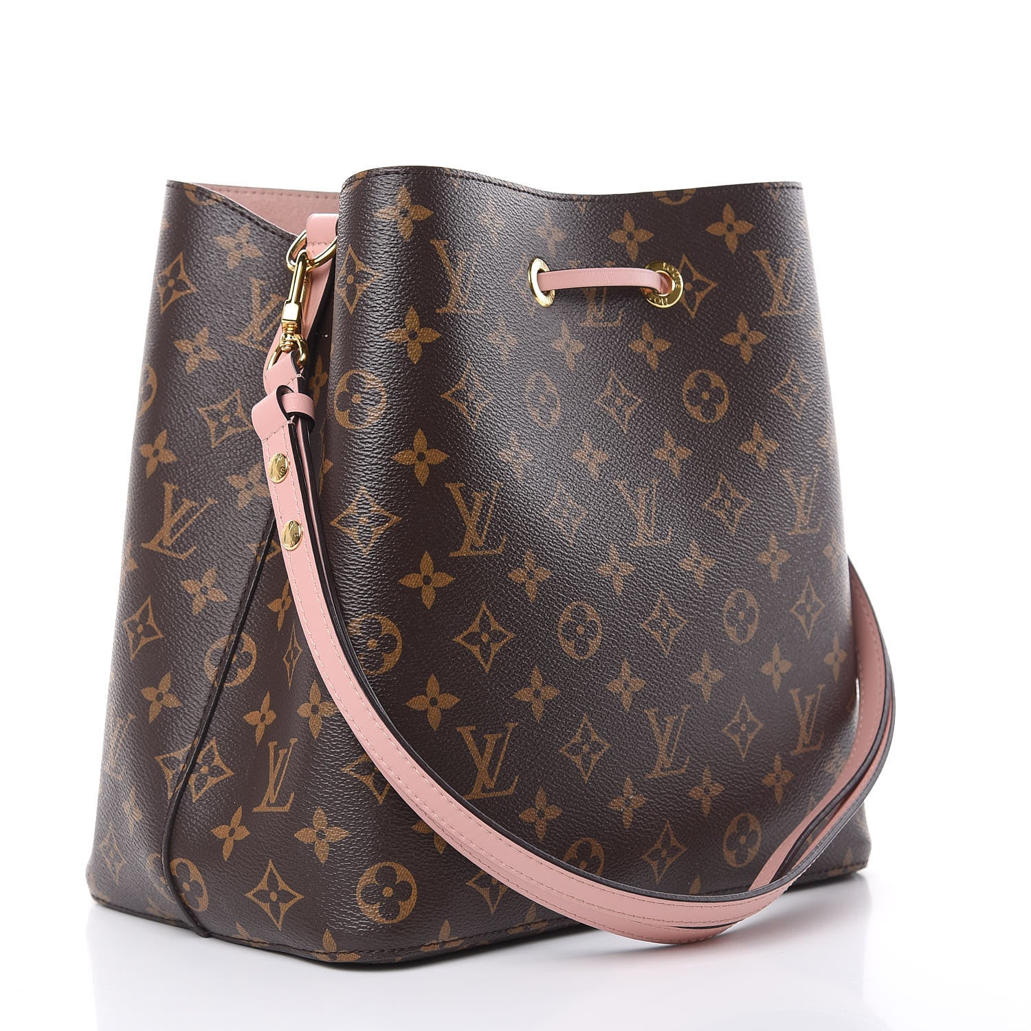 Louis Vuitton Monogram Neonoe MM Rose Poudre 3 of 9