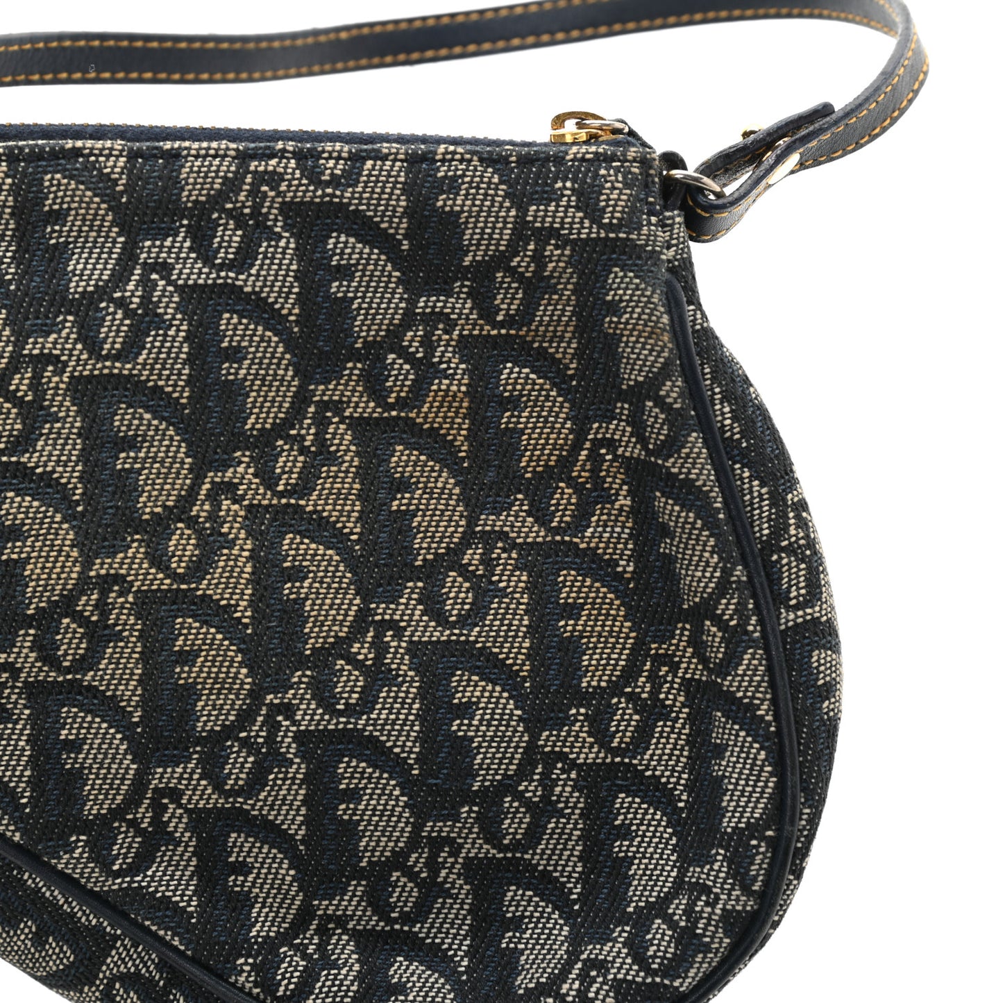 Monogram Mini Saddle Pochette Navy