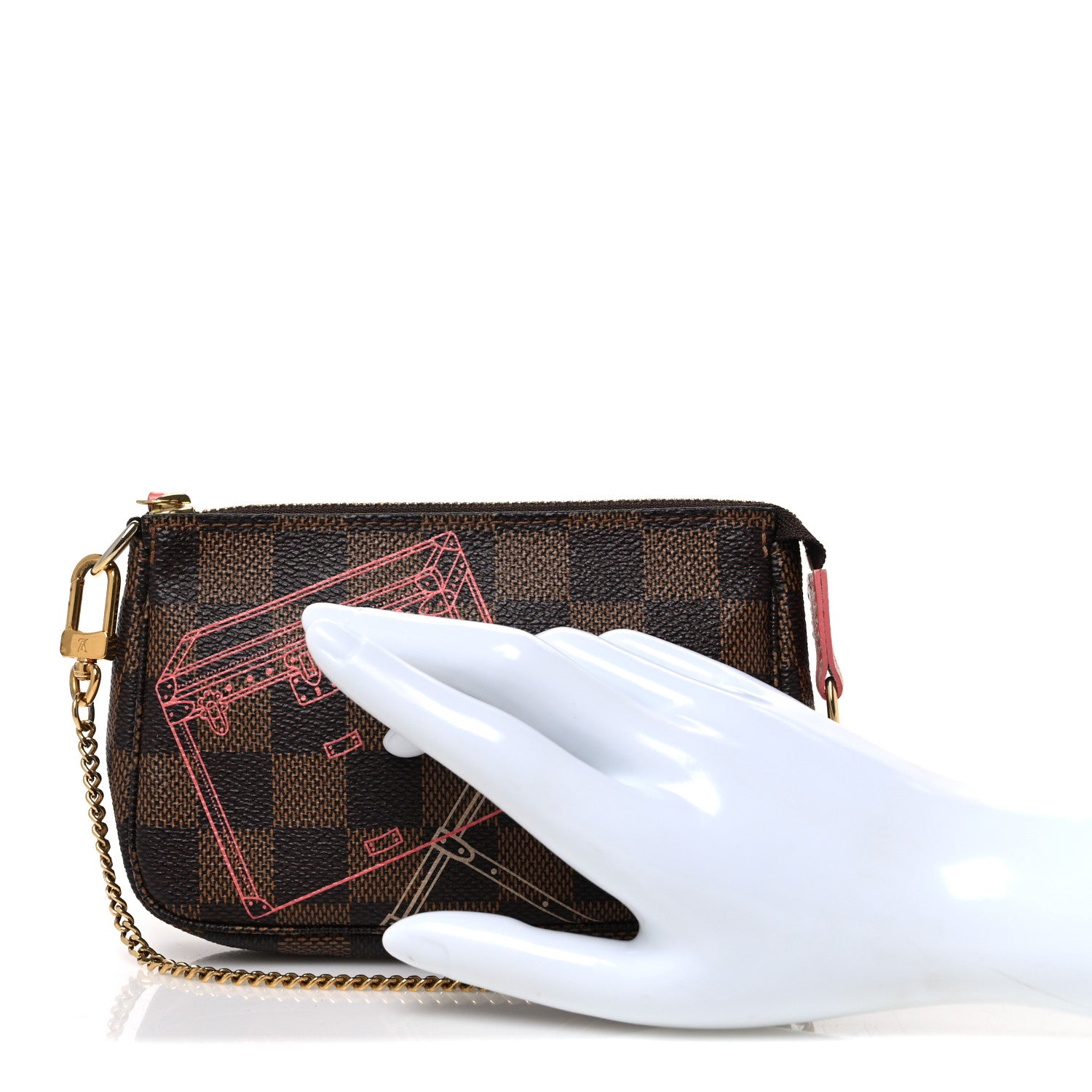 Louis Vuitton Monogram 2014 Christmas Animation Mini Pochette Accessories 2 of 7