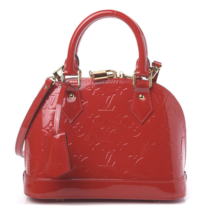 Louis Vuitton Vernis Alma BB Cherry 1 of 12
