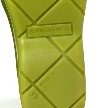 Bottega Veneta Rubber Puddle Ankle Boots 39 Kiwi 6 of 7