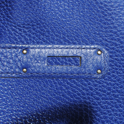 Hermes Togo Birkin 35 Bleu Electrique 9 of 9