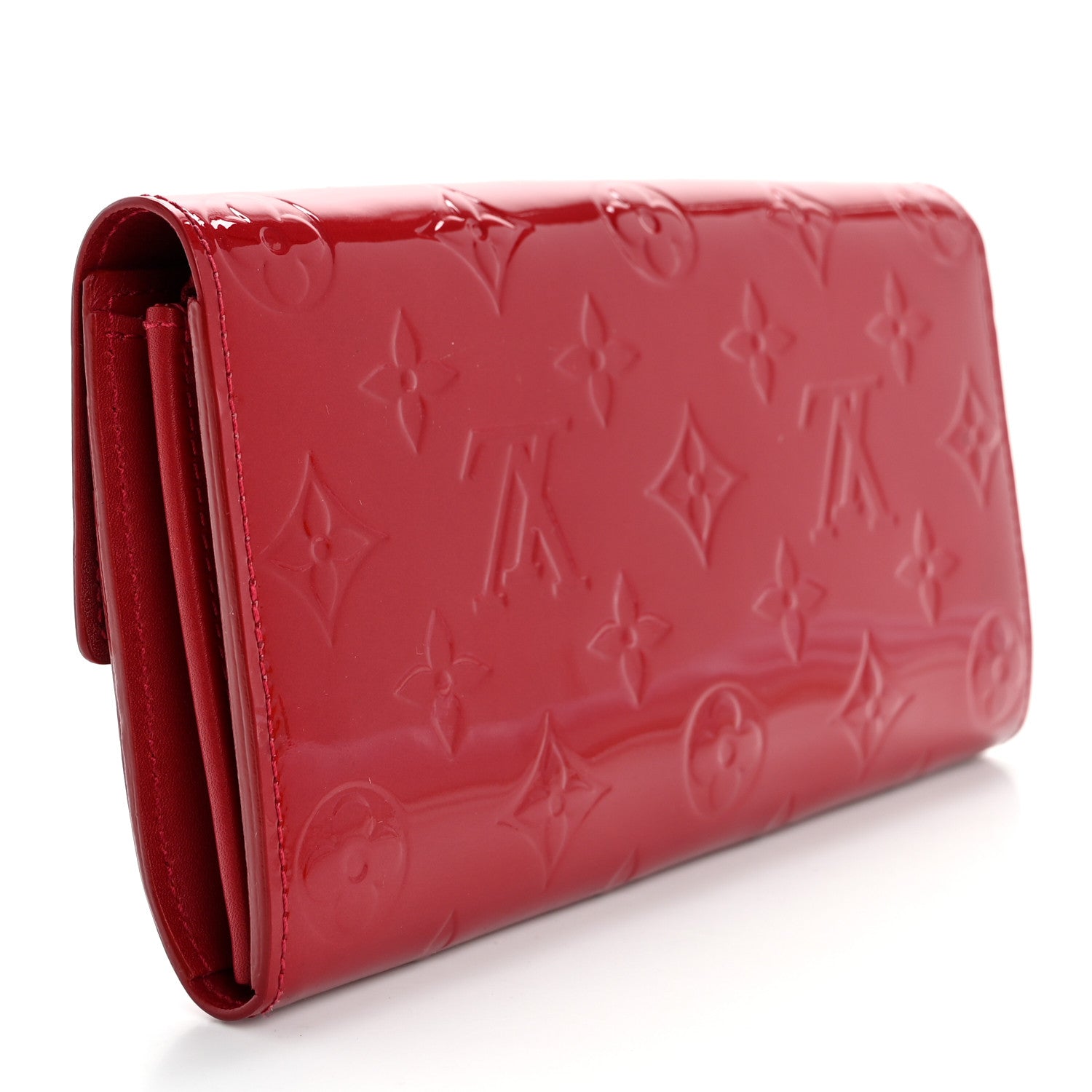Louis Vuitton Vernis Sarah Wallet Pomme D'Amour 3 of 11
