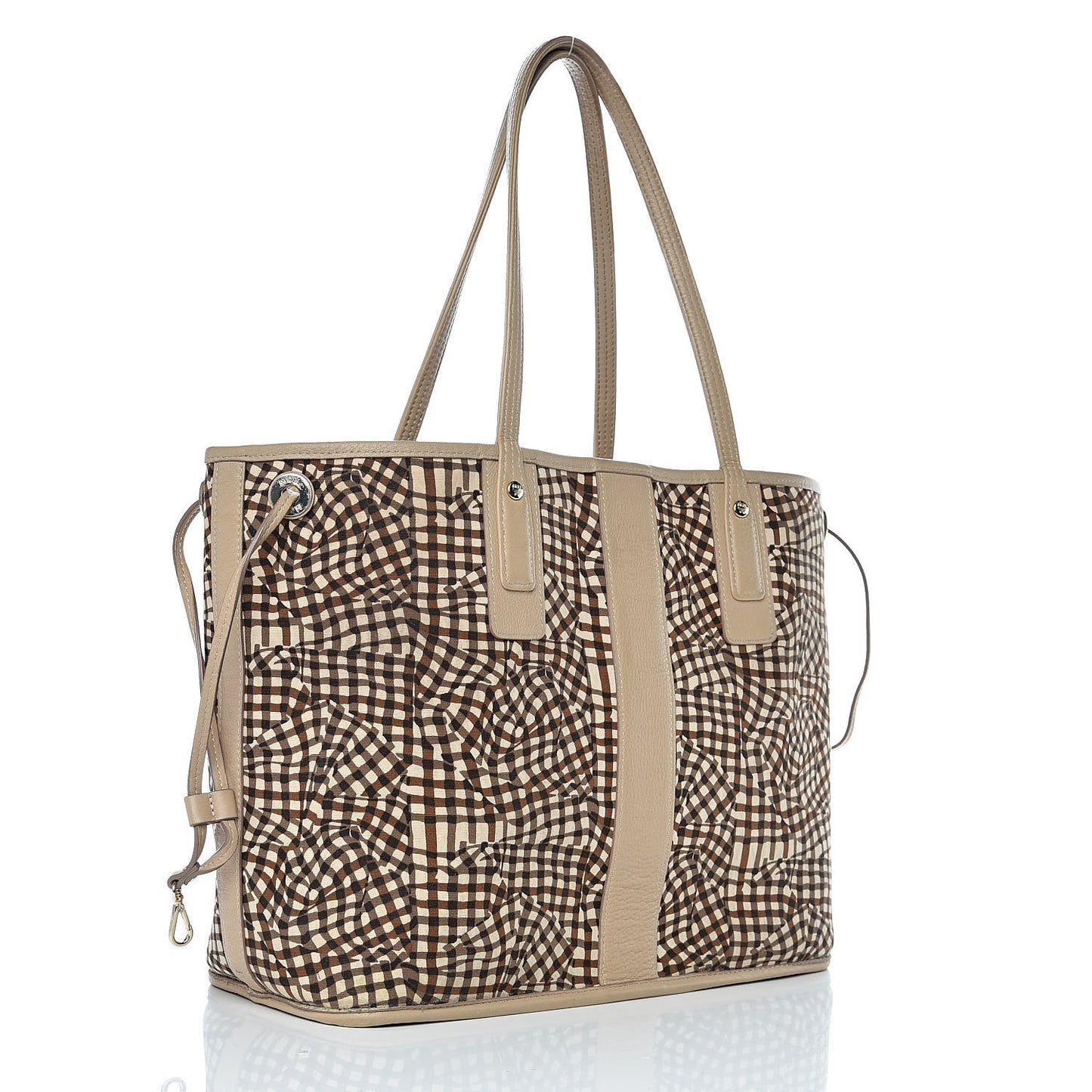 Visetos Medium Liz Reversible Shopper Tote Beige