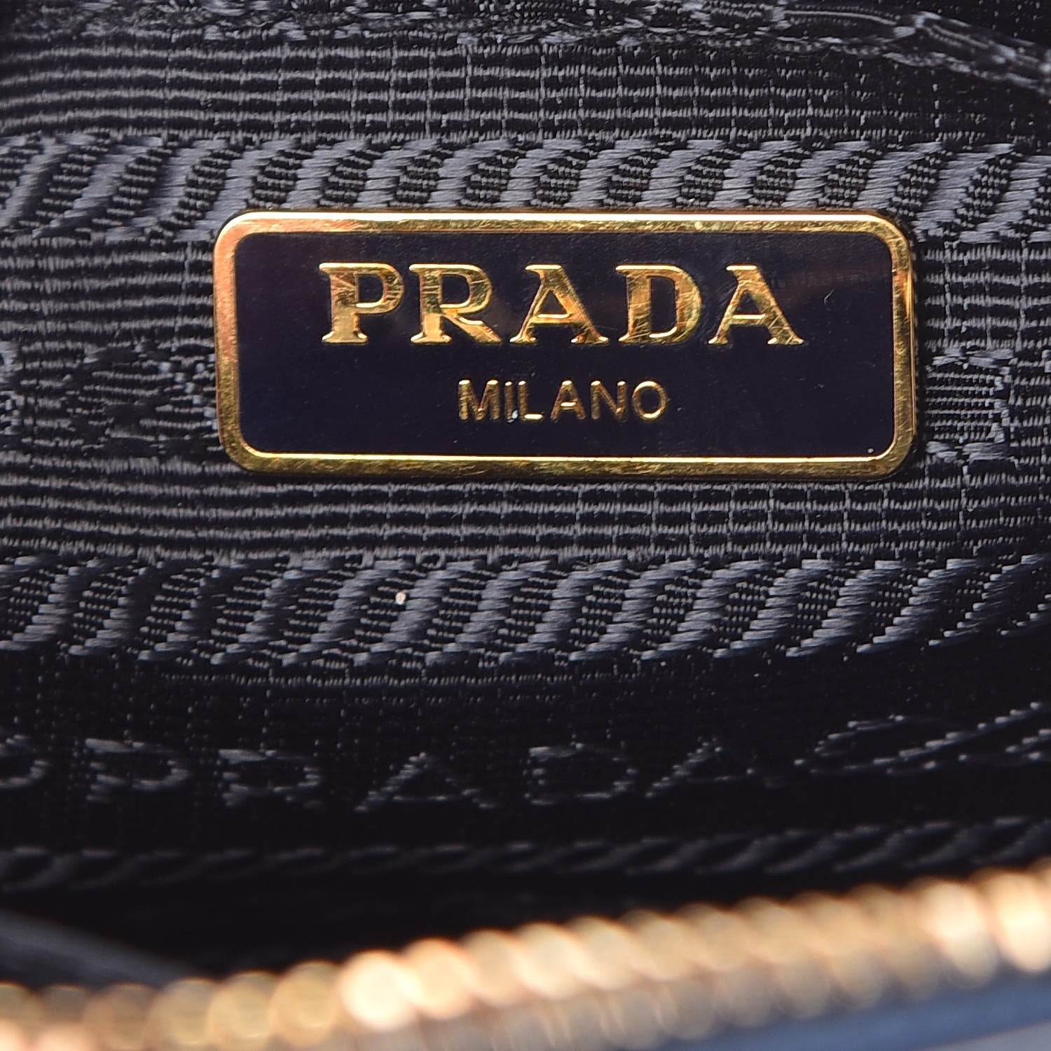 Prada Saffiano Mini Camera Crossbody Bag Bleuette 6 of 9