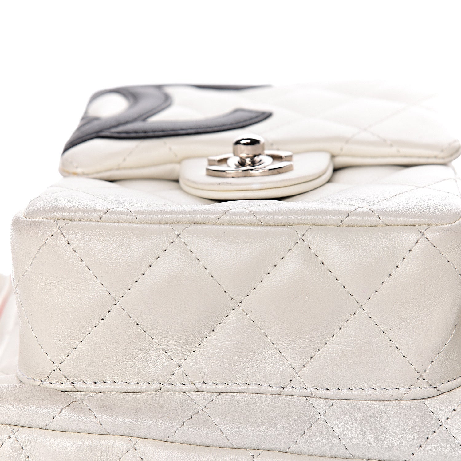 Chanel Calfskin Quilted Large Cambon Multipocket Reporter White 18 of 20