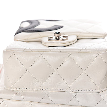 Chanel Calfskin Quilted Large Cambon Multipocket Reporter White 18 of 20