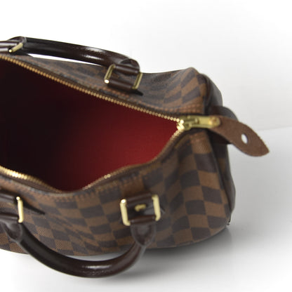 Louis Vuitton Damier Ebene Speedy 25 5 of 10