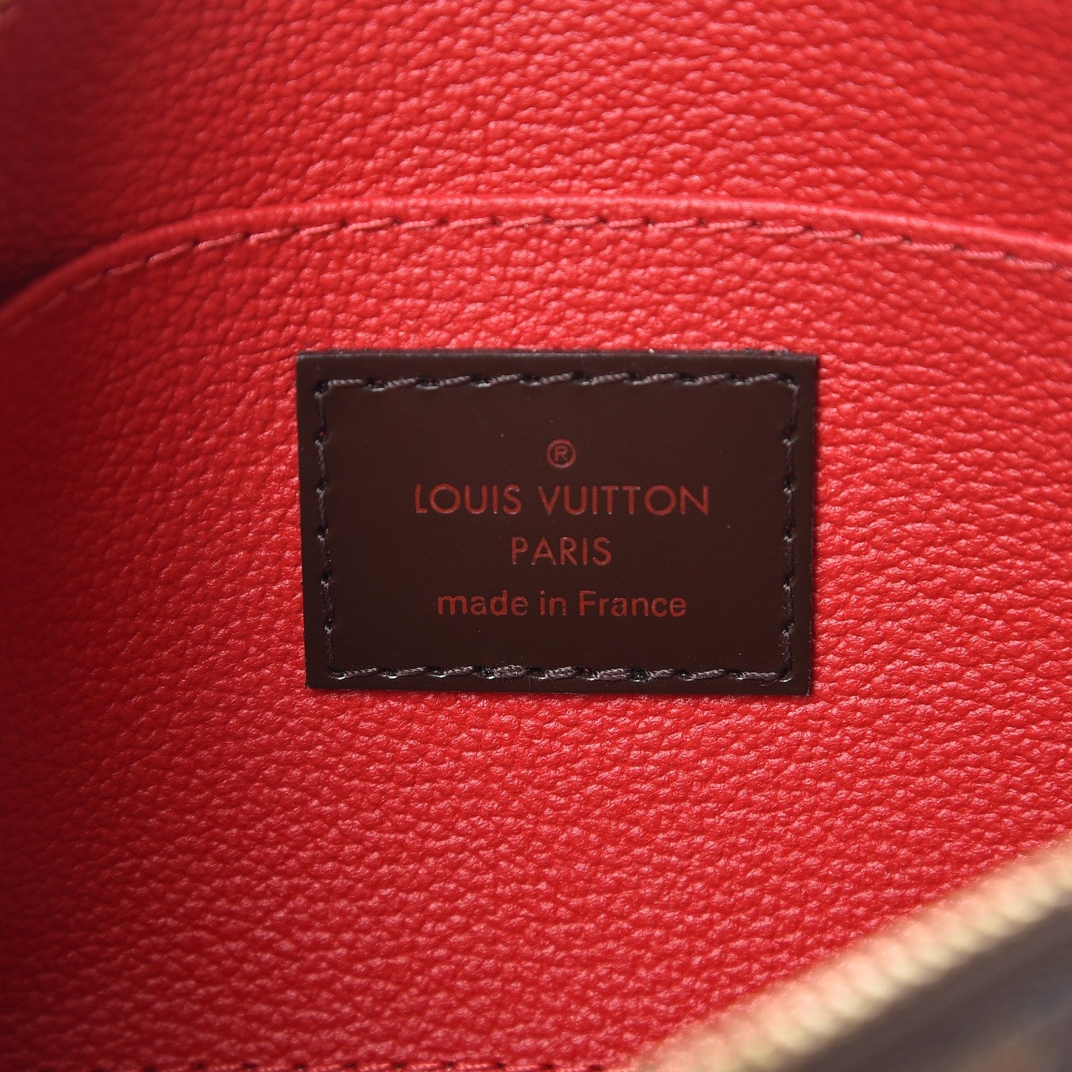 Louis Vuitton Damier Ebene Cosmetic Pouch 6 of 7