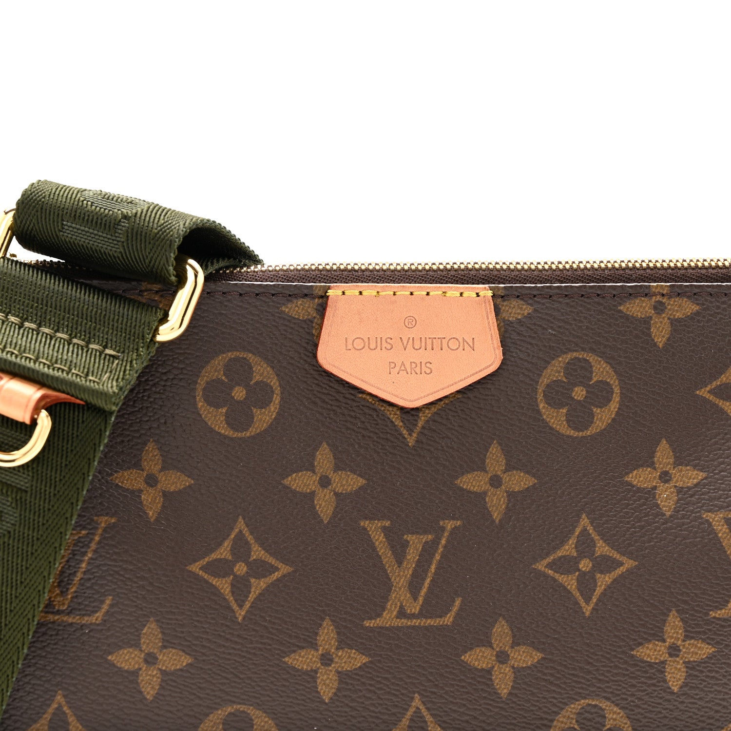 Louis Vuitton Monogram Multi Pochette Accessories Large Pochette Kaki 7 of 11