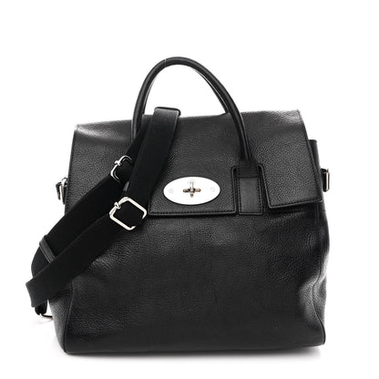 Mulberry Classic Grain Calfskin Small Bayswater Backpack Black 1 of 10