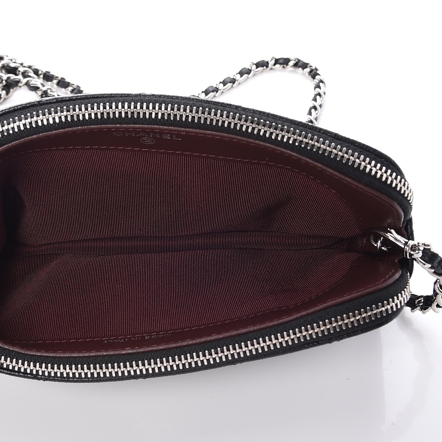 Chanel Caviar Quilted Small Clutch With Chain Black 5 of 9