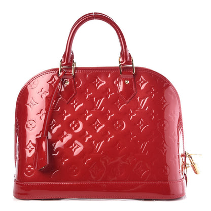 Louis Vuitton Vernis Alma PM Pomme D'Amour 1 of 6