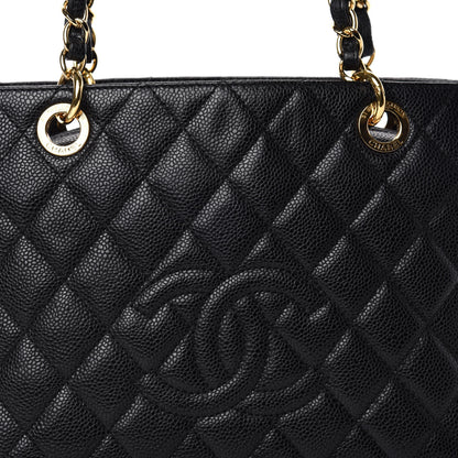 Chanel Caviar Quilted Petit Timeless Tote PTT Black 10 of 10