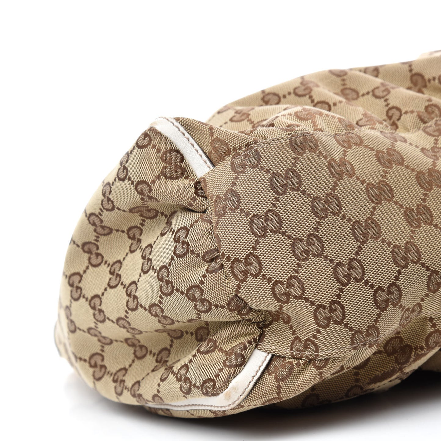 Monogram Large D Gold Hobo Off White
