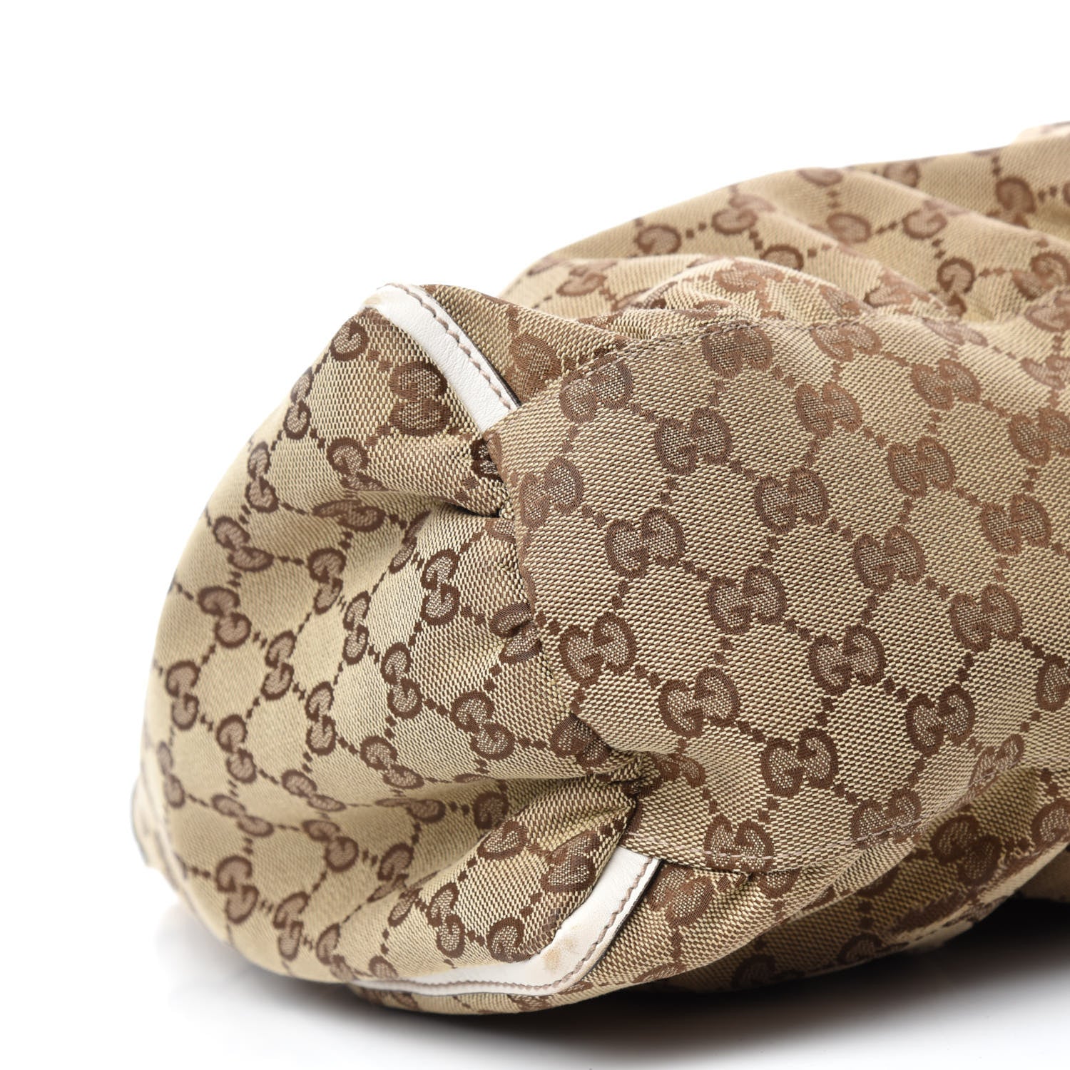 Gucci Monogram Large D Gold Hobo Off White 6 of 11