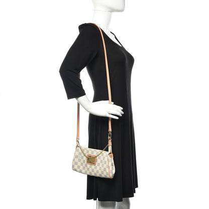 Louis Vuitton Damier Azur Eva Clutch 2 of 9