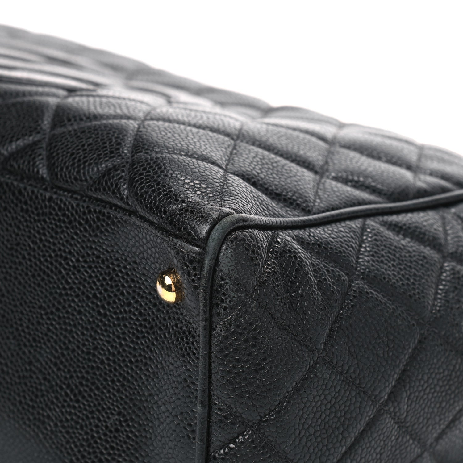 Chanel Caviar Quilted Large Bowler Black 6 of 8