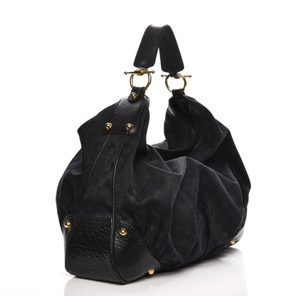 Gucci Monogram Large Jockey Hobo Black 3 of 13