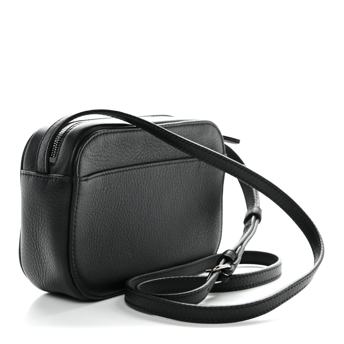 Calfskin I Love Techno XS Everyday Camera Bag Black