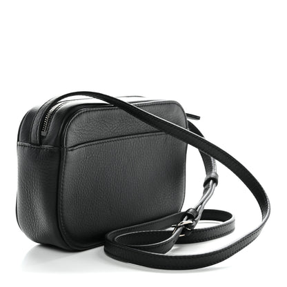 Balenciaga Calfskin I Love Techno XS Everyday Camera Bag Black 3 of 9