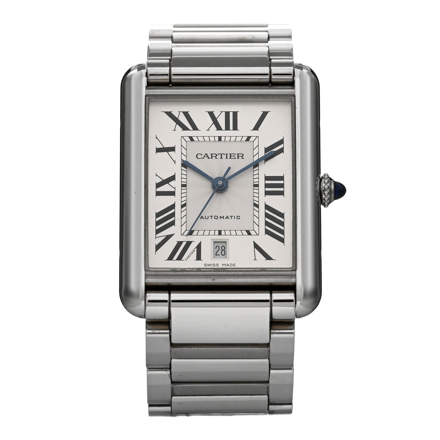 Stainless Steel 31mm Tank Solo Automatic Watch