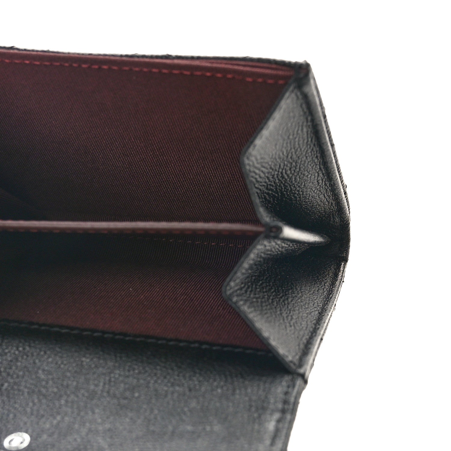 Chanel Caviar Quilted Flap Card Holder Wallet Black 5 of 10