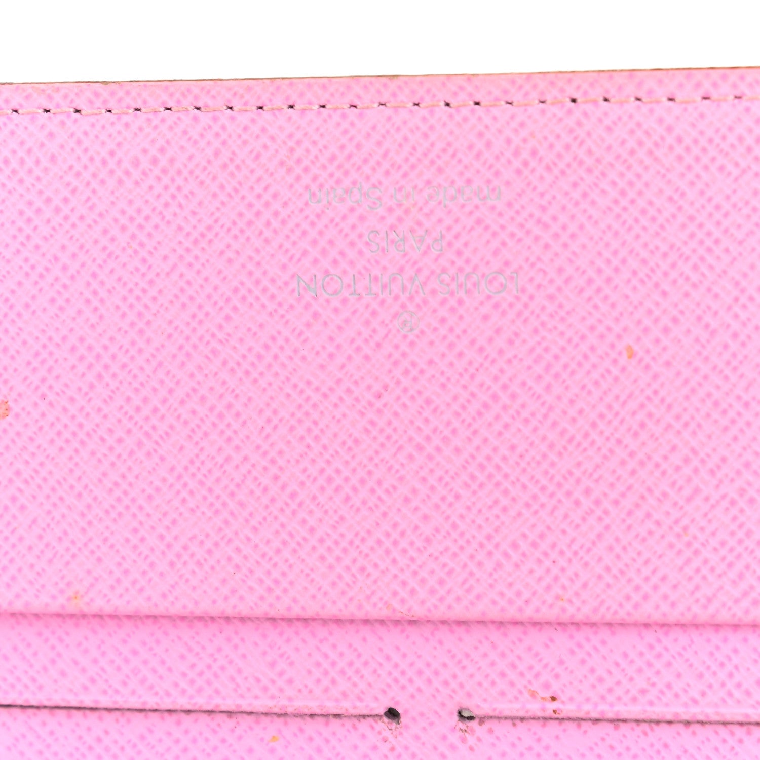 Louis Vuitton Monogram Multicolor Insolite Wallet White Litchi 6 of 9