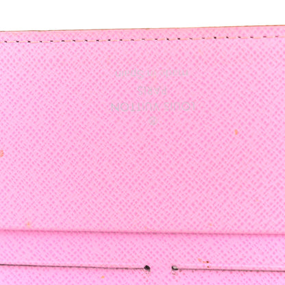Louis Vuitton Monogram Multicolor Insolite Wallet White Litchi 6 of 9