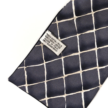 Chanel Silk Camellia Bandeau Scarf Black White Grey 3 of 3