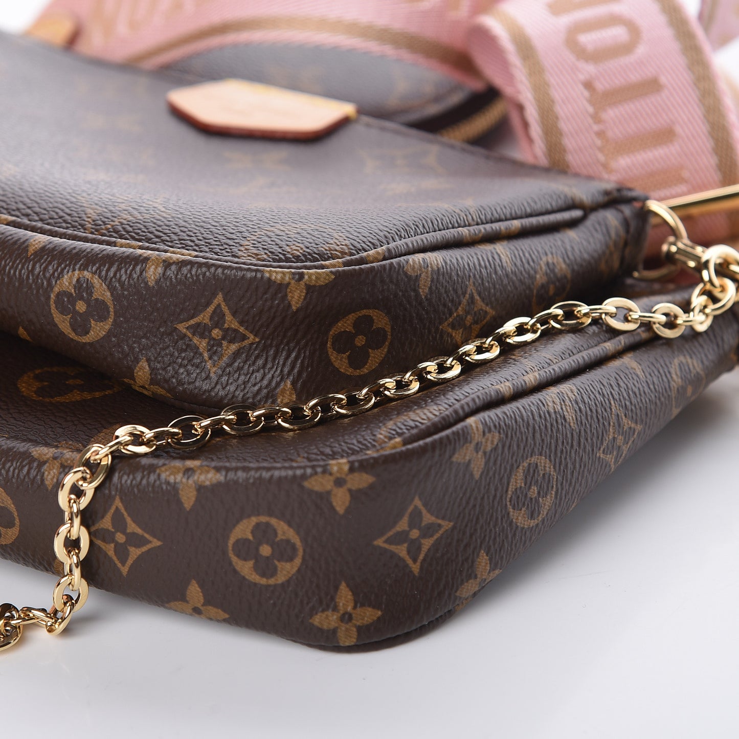 Monogram Multi Pochette Accessories Rose Clair