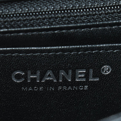 Chanel Lambskin Quilted Mini Rectangular Flap So Black 8 of 9