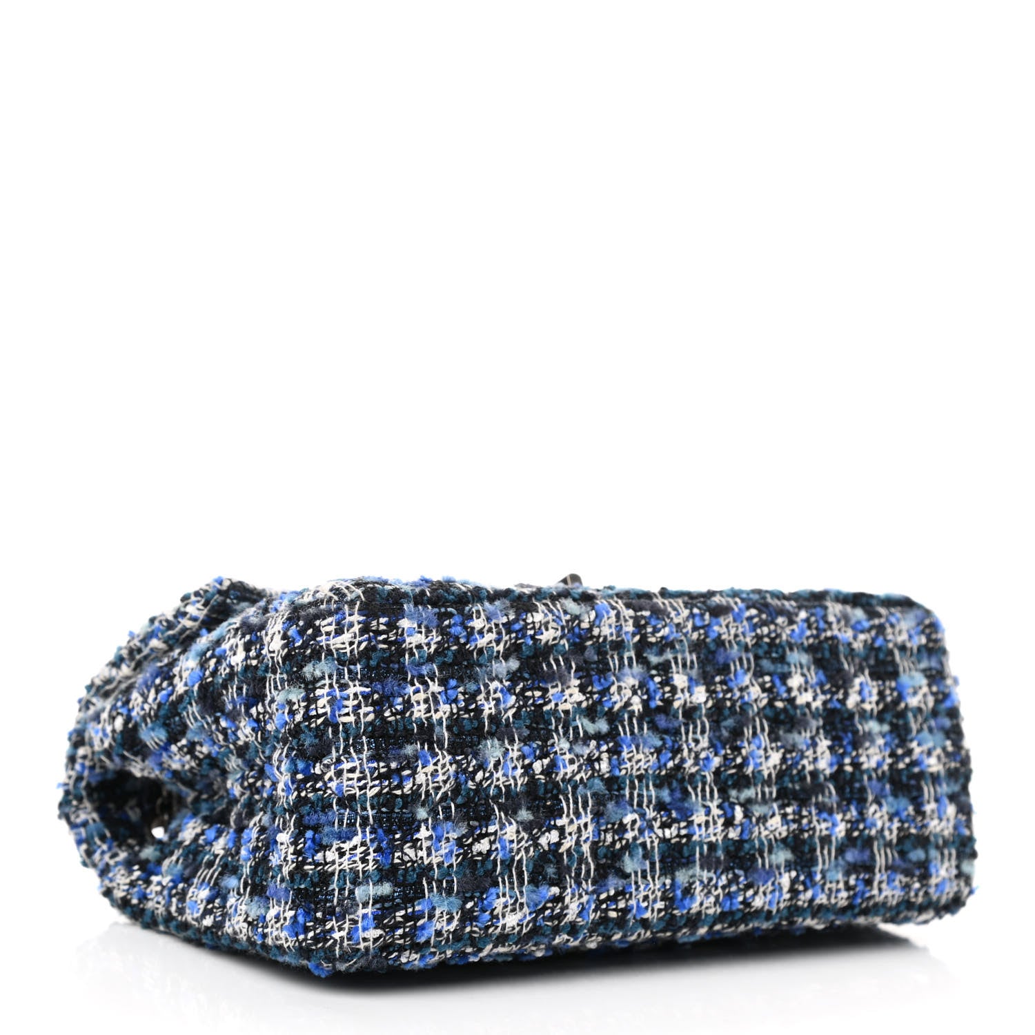 Chanel Tweed Quilted 2.55 Reissue Mini Flap Blue 4 of 11