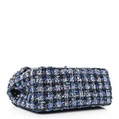 Chanel Tweed Quilted 2.55 Reissue Mini Flap Blue 4 of 11