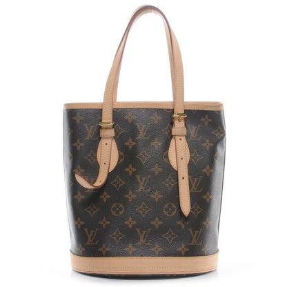 Louis Vuitton Monogram Petit Bucket 23 1 of 8
