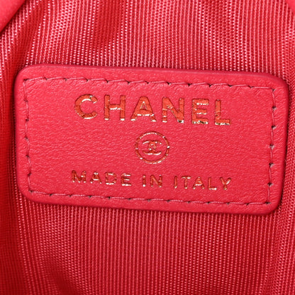 Chanel Lambskin Quilted Diamond Arm Coin Purse White 6 of 13
