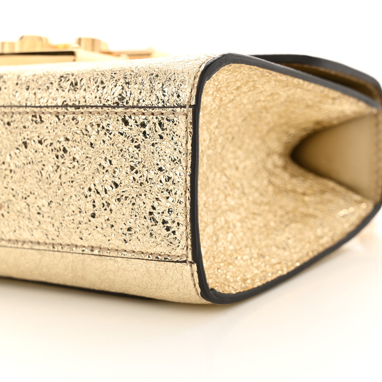 Gucci Galassia Small Padlock Shoulder Bag Platino 10 of 13