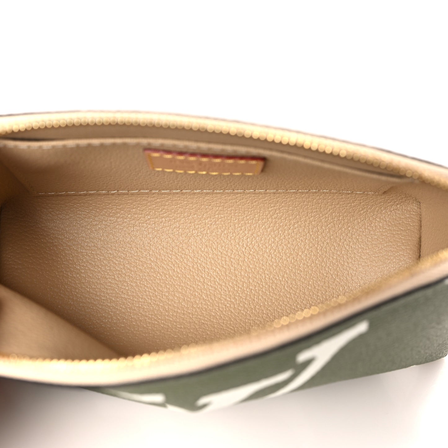 Monogram Giant Cosmetic Pouch Kaki